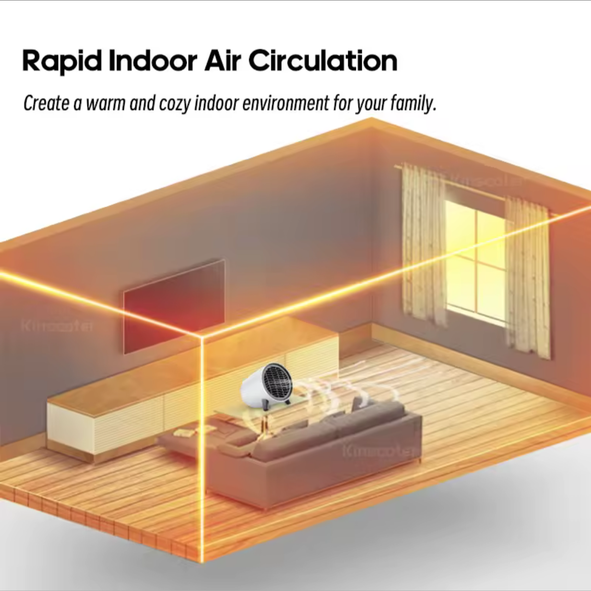 Portable Desktop Heater